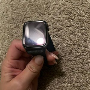 Apple Watch Series 4. One hairline crack. Only noticeable at specific angle